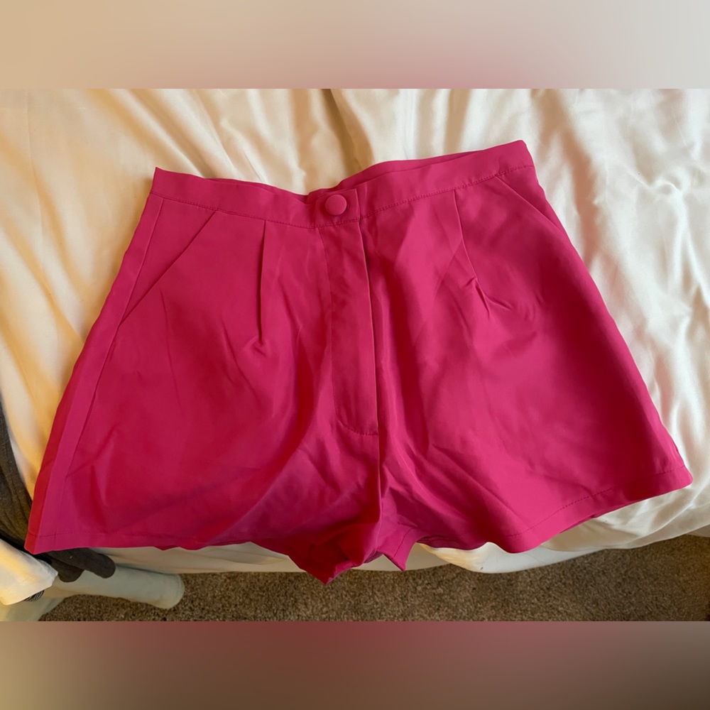 HOT PINK Shein Shorts